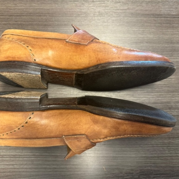Santoni Penny Loafter - Light Brown Tan - Men\'s Size 8D (Medium) main image 15